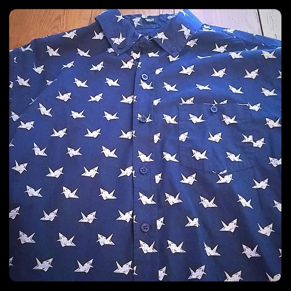 Mens Button Down Shirt